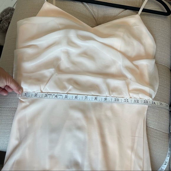 Birdy Grey Maxi Dress Blush Pink Size Small Bridesmaid Prom wedding Dress - Picture 7 of 9